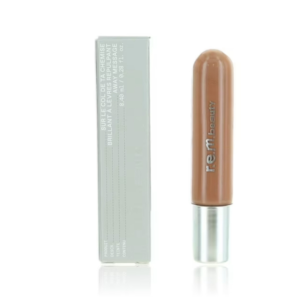 REM R.E.M. Beauty On Your Collar Plumping Lipgloss Away Message NEW IN Box